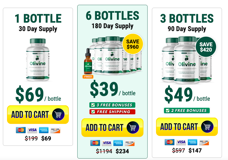 Olivine Weight Loss Supplement